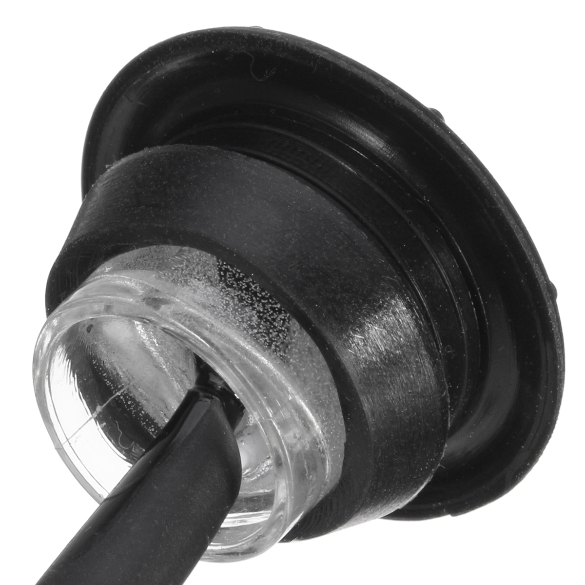 12V/24V Mini round LED Bullet Button Side Marker Lights Metal - Auto GoShop
