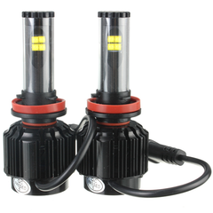 80W 8000LM LED Car Headlights Bulb Fog Lamps Kit H8/H9/H11 9005 8-32V IP68 DIY Color Temperature