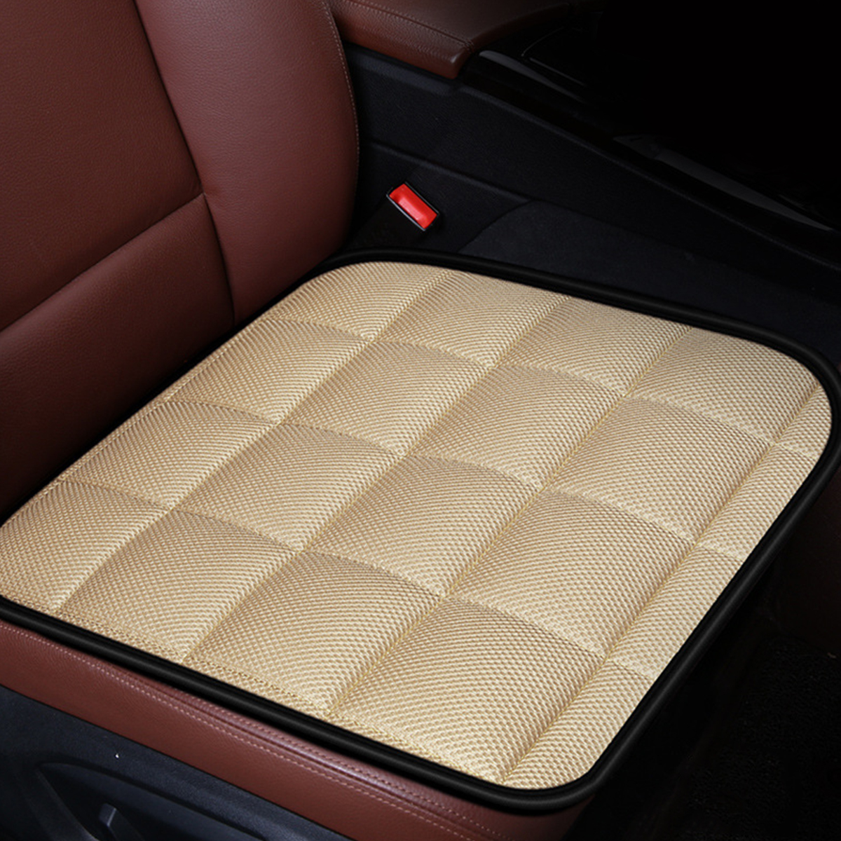 General Simple Comfort Plush Car Seat Cushion Non-Slip Breathable Cushion Washable - Auto GoShop