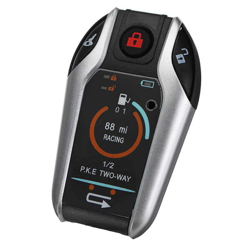 5M Automatic Sensor Two Way Motorcycle PKE Alarm System Auto Lock Unlock Remote