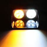 LED Windshield Warning Light Car Flash Police Beacon Emergency Strobe Signal Windscreen Lamp 12V