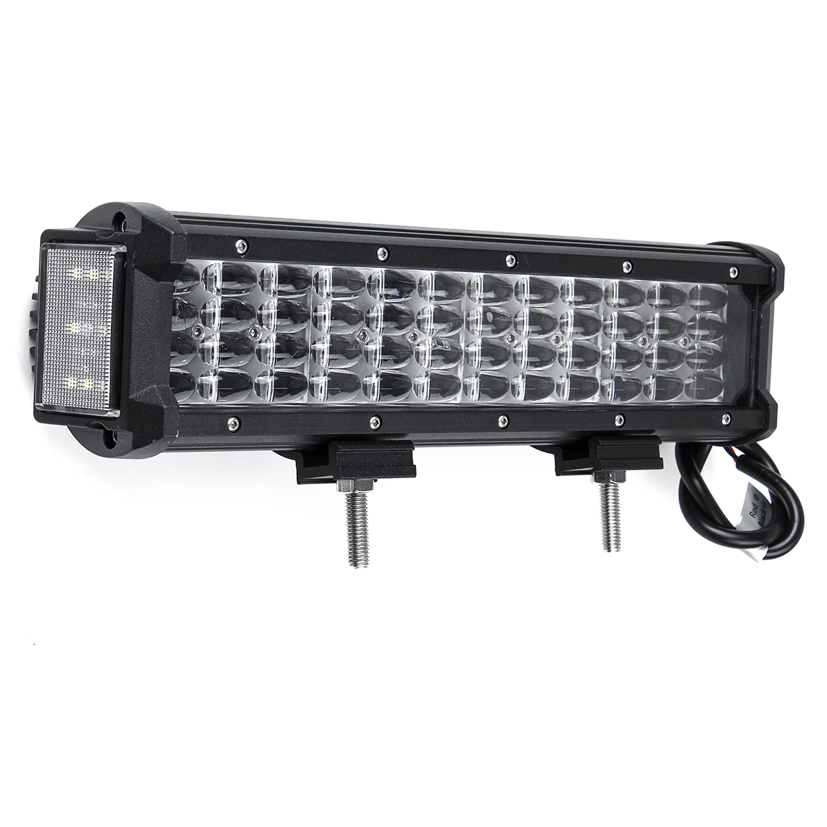 12 Inch 64W LED Work Light Bar 4WD Quad-Row Combo Driving Lamp for Boat Offroad SUV ATV UTV