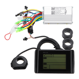 LDC Controller+Lcd Display 24V36V48V60V 250W 350W for Electric Scooter Bike Motorcycle Speedometer - Auto GoShop