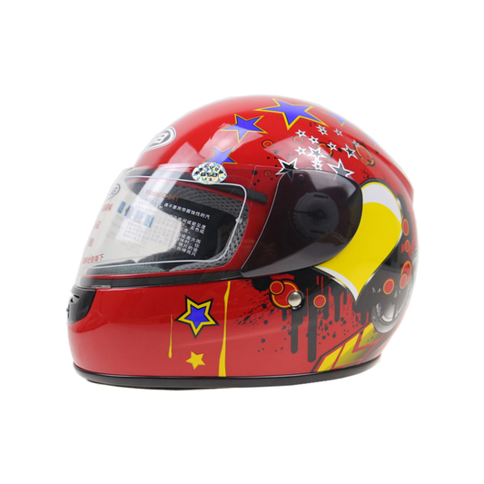 3-12Years 48-52Cm Children Motocross Motorcycle Kids Motorbike Childs Full Face Helmet MOTO Safety Headpiece