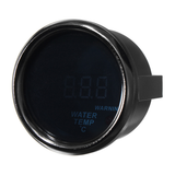 2'' 52Mm 20-150℃ Water Temperature Gauge Digital LED Display Black Face Sensor