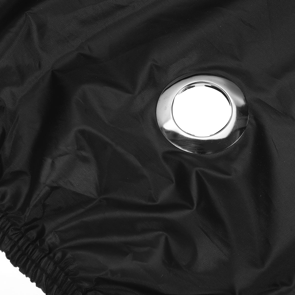 190T Black Sun Protection Cover Tarpaulins Waterproof Cloth with Holes for Motorcycle Electric Bicycle Scooter