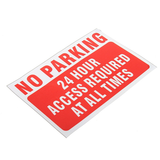 15X10Cm Waterproof Vinyl Decal Sticker NO Parking Warning Sign Pattern Words - Auto GoShop
