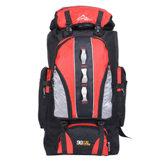 100L Outdoor Hiking Camping Backpack Bag Travel Mountaineering Trekking Day Pack - Auto GoShop