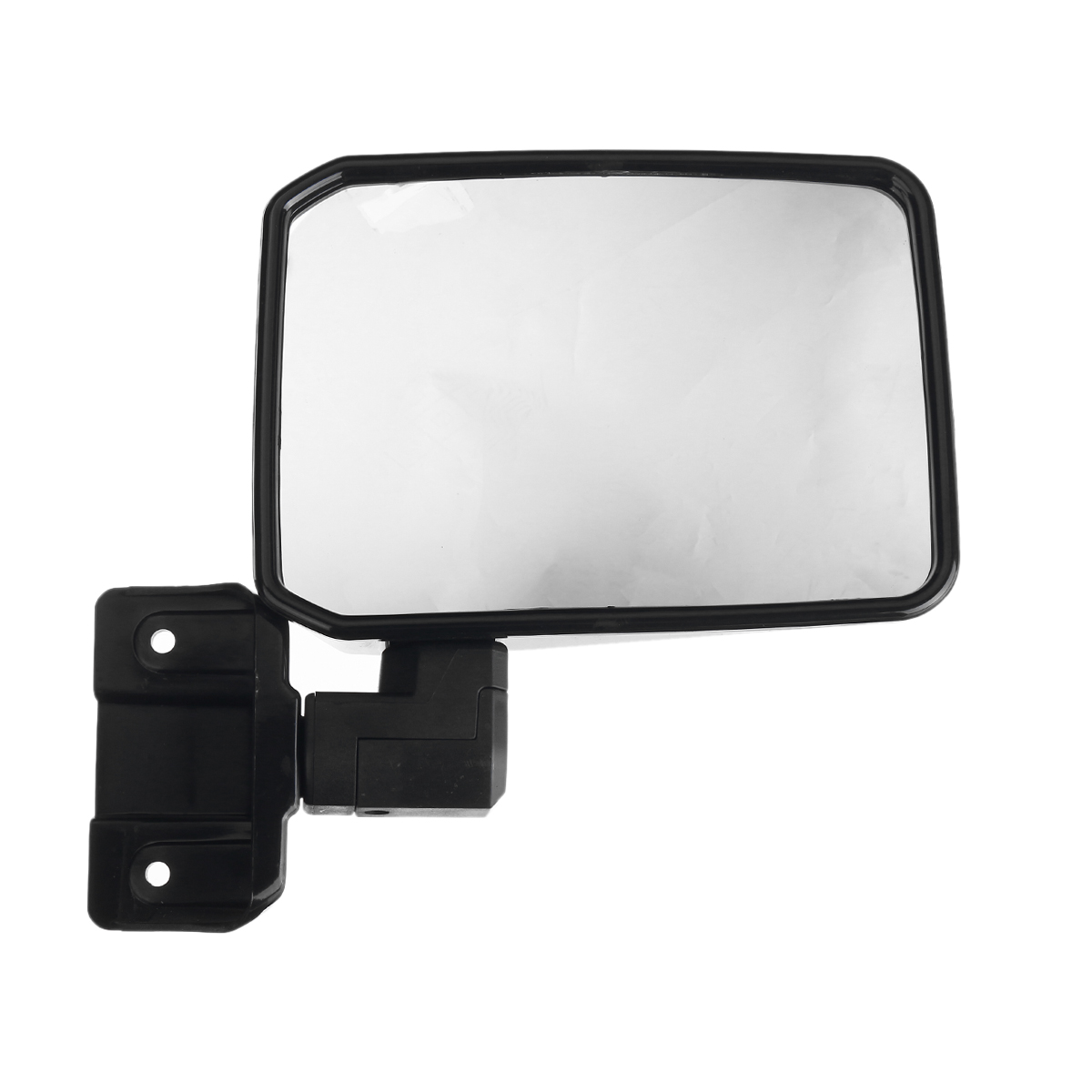 Black Car Door Mirror Heads Rear for Toyota Landcruiser 70 75 78 Series 1985-2013