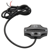 Motorcycle Car Universal Waterproof LED Battery Voltage Meter Indicator Pad 12V