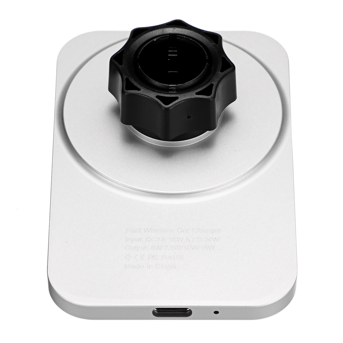 15W Magnetic Suction Car Charger Stand Wireless Fast Charging Power Holder Vent Frame Mount for Iphone12