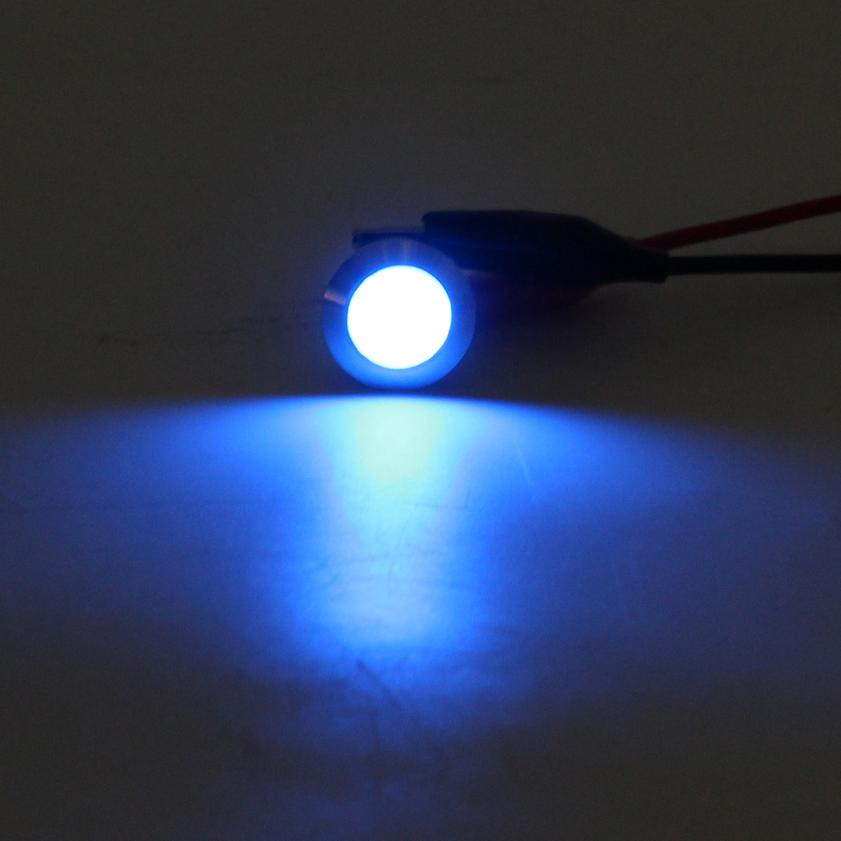 12V 19Mm Waterproof LED Panel Dash Warning Indicator Light Signal Lamp