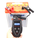 FOXSUR 12V 7V-15V LCD Battery Tester Analyzer Digital Motorcyclce Car Gel AGM WET CA SLA CCA IR SOH Batteries Professional Diagnostic Tool