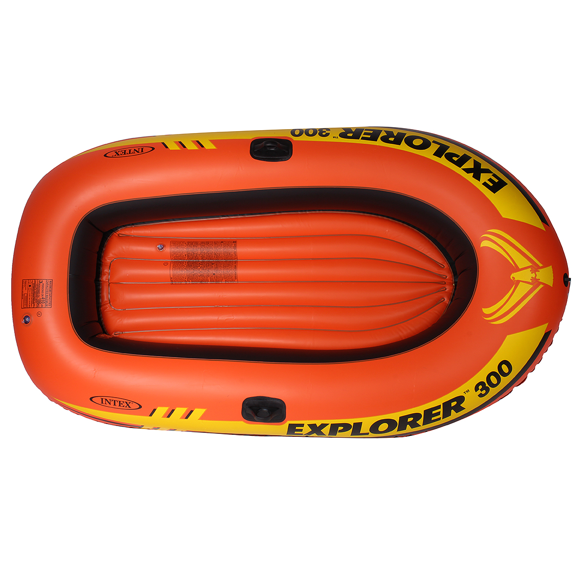 3 Persons Thicken PVC Inflatable Boat Drifting Fishing Rowing Air Boat Canoe - Auto GoShop