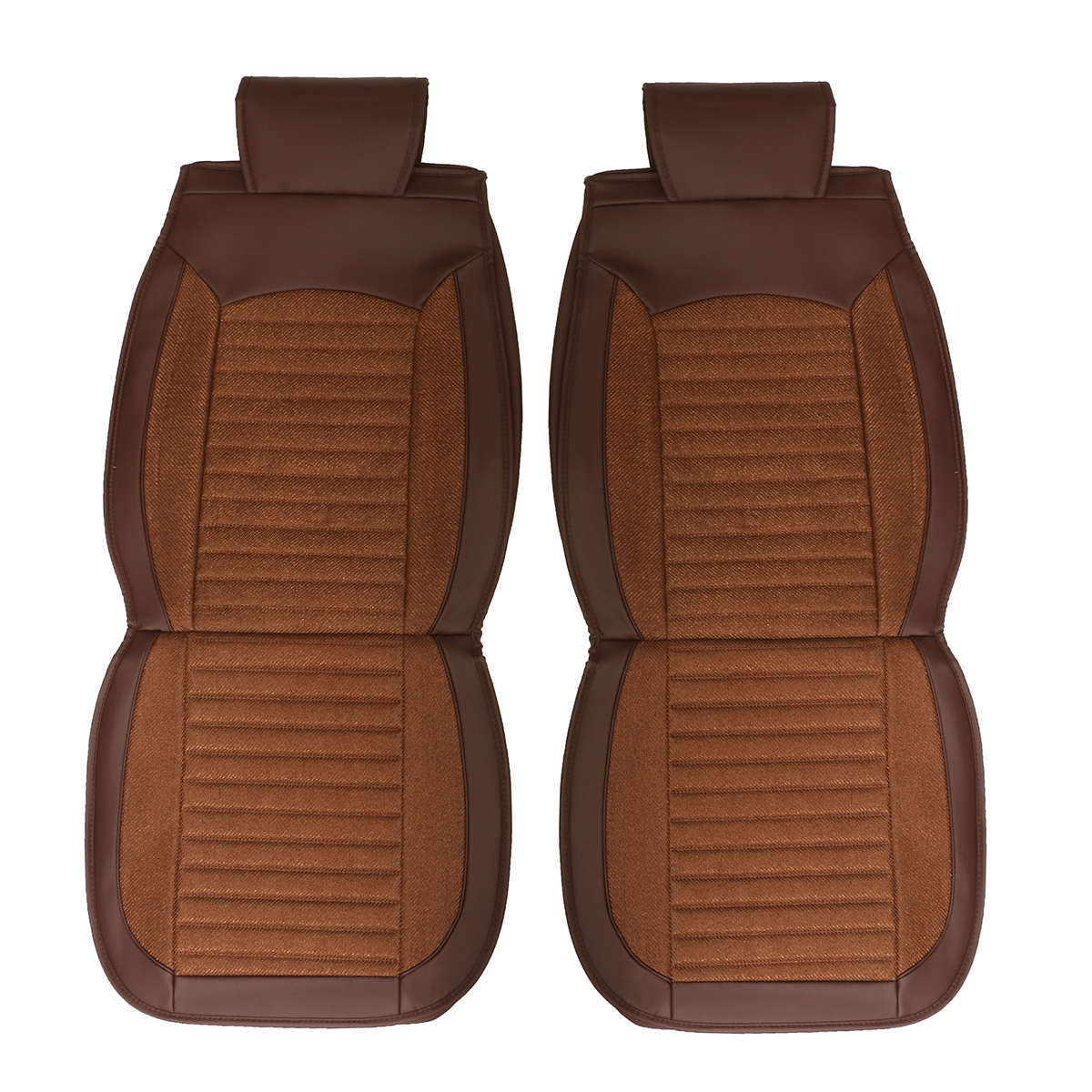 Leather Car Seat Cover 5-Seat SUV Car Seat Cushion Front Rear Set - Auto GoShop