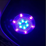 12V Motorcycle LED Sheeting Lights DRL round Signal Light - Auto GoShop