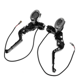 Pair 7/8 Inch 22Mm Motorcycle Brake Master Cylinder Clutch Levers with Reservoir