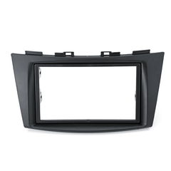 Car Dashboard Stereo Radio Fascia Panel with Plate Frame Adapter for Suzuki Swift 2011-2016