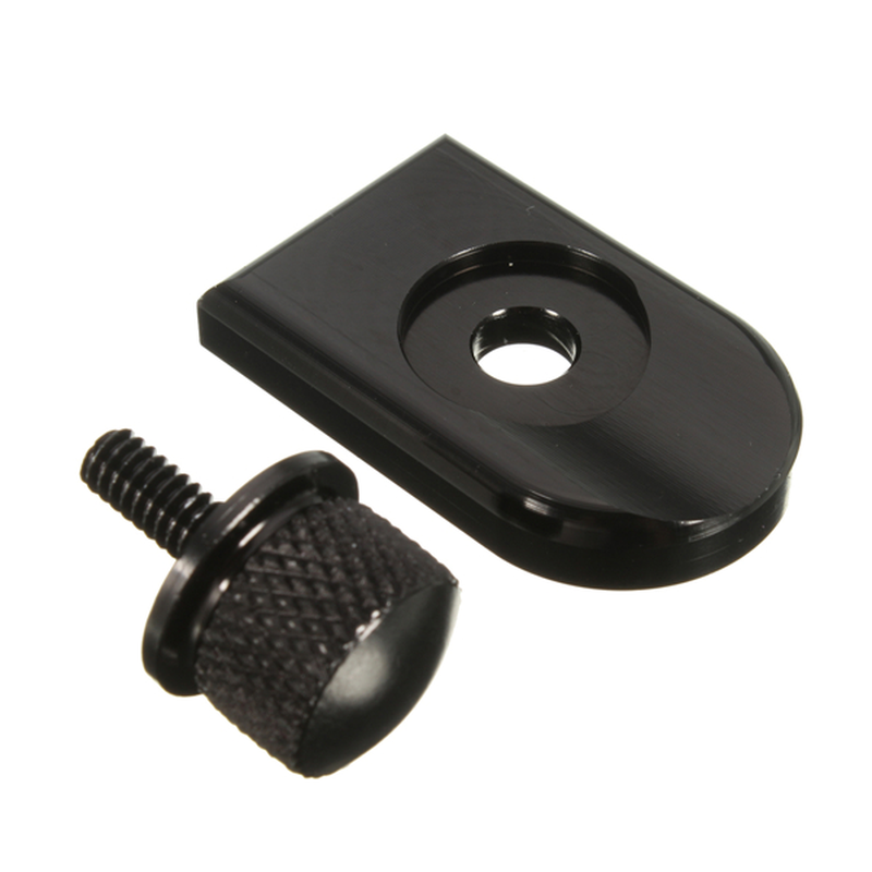 Seat Bolt Tab Screw Mounting Knob Cover for Harley Softail Streetbob Road King