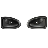 Black Plastic Interior Right Car Door Handle for Renault for Clio Megane Scenic