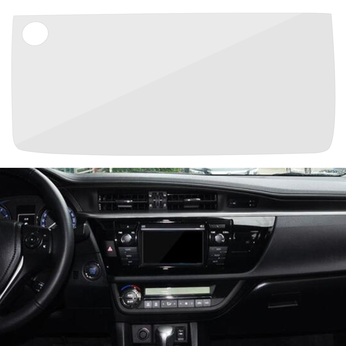 7 Inch Car Navigation Screen Protective Film Clear Center Touch Film for Honda CRV 2017 - Auto GoShop