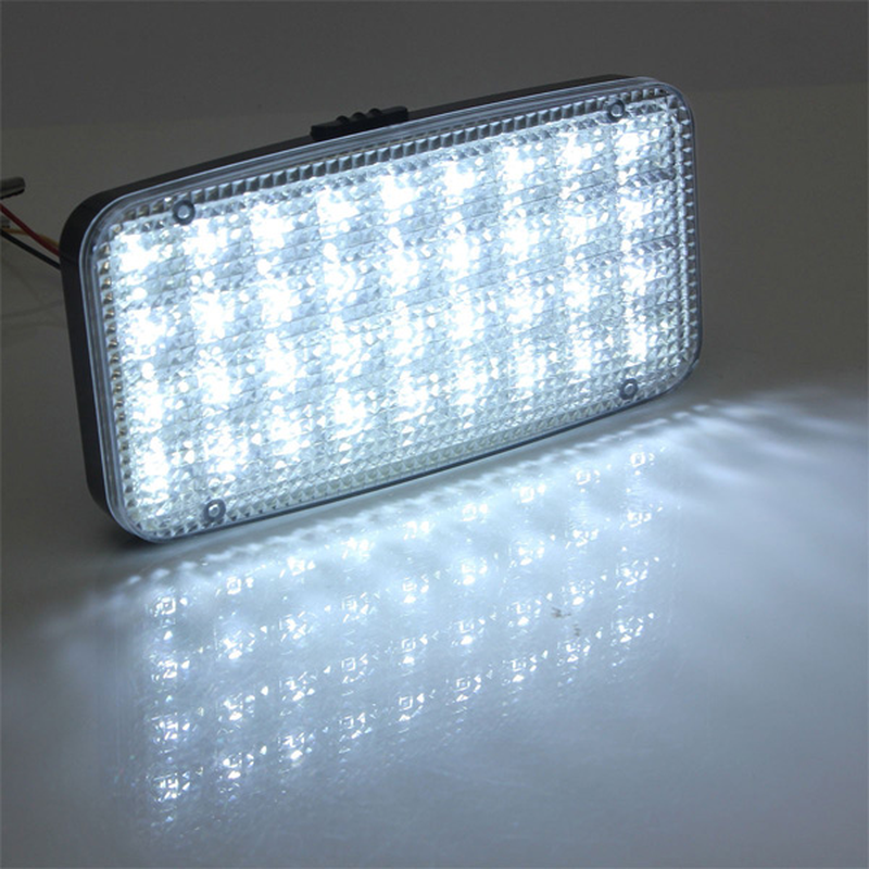 12V 36 LED Ceiling Dome Roof Interior Light White Lamp for Car Auto Van Vehicle Truck Boat