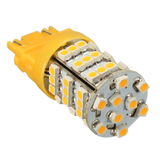 Universal 3157 Amber Yellow 54SMD LED Turn Signal Blinker Corner Light Lamp Bulb