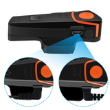 BT-S2 1000M Motorcycle Helmet BT Intercom Waterproof Bluetooth Speaker for Wired Wireless Helmet - Auto GoShop