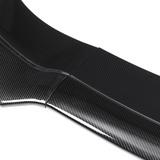 Carbon Fiber Style Front Bumper Protector Chin Splitter for Dodge Charger SRT 15-19