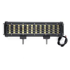 12 Inch 64W LED Work Light Bar 4WD Quad-Row Combo Driving Lamp for Boat Offroad SUV ATV UTV