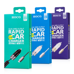 HOCO UCM01 DC12-24V Car USB Charger 2.4A for Android Phone