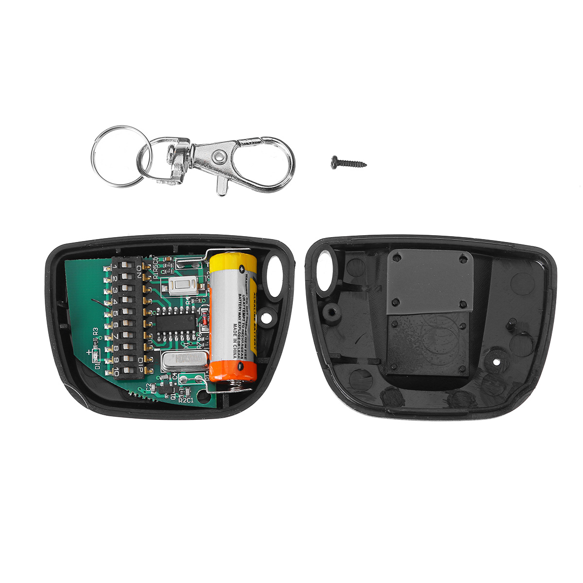 Garage Door Opener Replaces Multicode 3089 10 Dip Switch 300Mhz Key Chain Remote 1 Button
