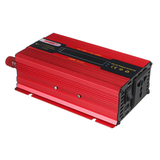 1500W/2500W/3500W Peak Red Solar Power Inverter DC12V to AC220V Modified Sine Wave Converter with LCD Screen for Car Home