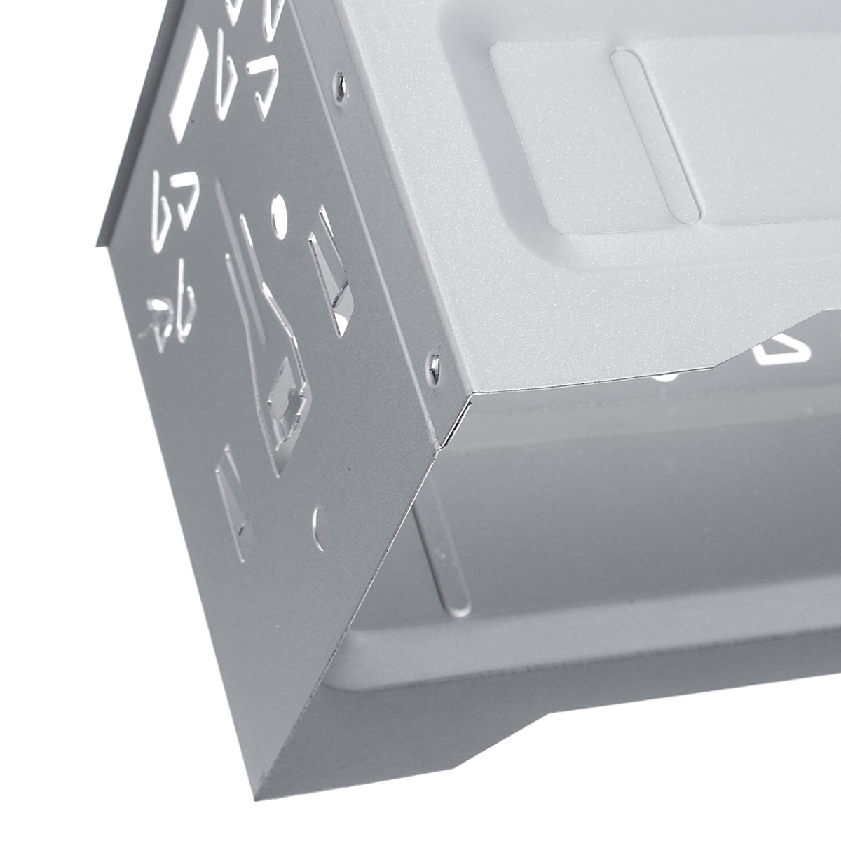 Universal 7 Inch 2 Din Radio Fascia Dash Panel Mount Trim Metal Frame for Car Stereo DVD Player - Auto GoShop