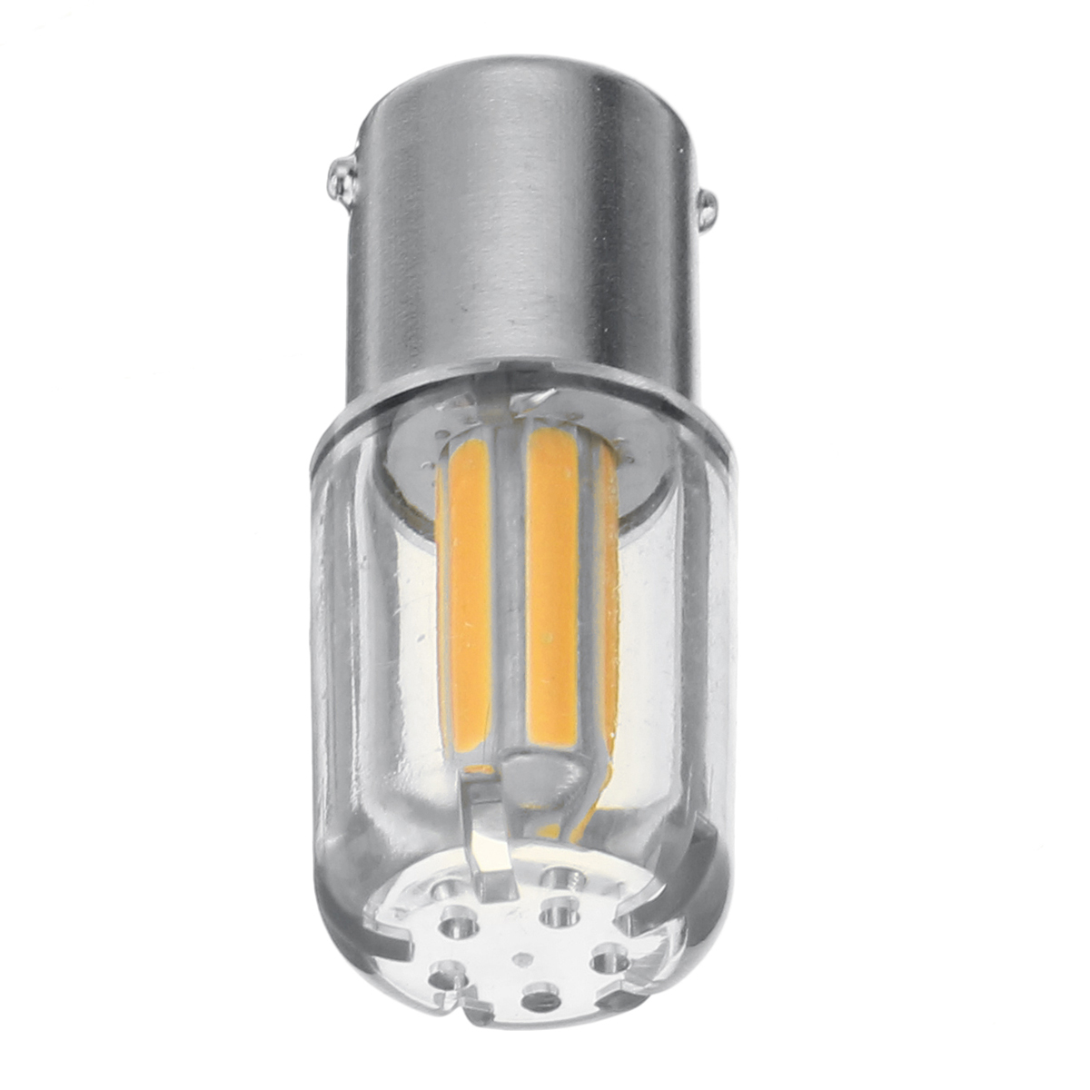 1156 BA15S P21W COB LED Light Bulb 5W 12-24V 360° Lighting Stop Brake Parking Turn Signal Lamp for Car Trunk Van - Auto GoShop
