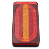 2PCS 12V 24LED Rear Tail Light Turn Signal Running Brake Lamp for Van Trailer Truck