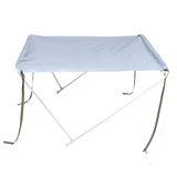 1000D Anti-Uv Top Canopy Tent Sunshade Boat Shade Metal Tube Waterproof for Canoeing Hook Outdoor Fishing Sun Shelter Awning - Auto GoShop