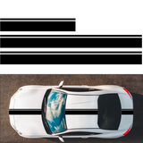 3Pcs Stripe Stickers Decal Racing for Mercedes AMG Edition 1 C63 Coupe W205 C200 - Auto GoShop