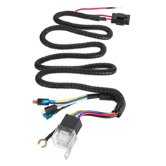 12/24V 100CM Horn Wiring Harness Relay Kit Double Speaker Harness for Car Truck - Auto GoShop