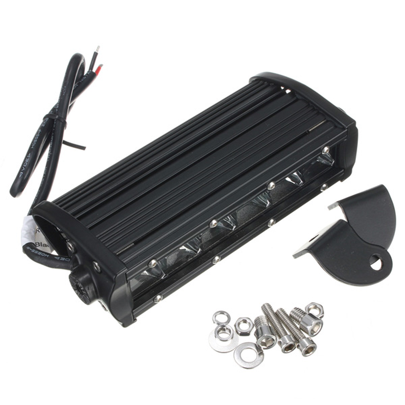 7.5Inch 30W LED Work Light Bar Driving Spot Beam Lamp for off Road 4WD SUV