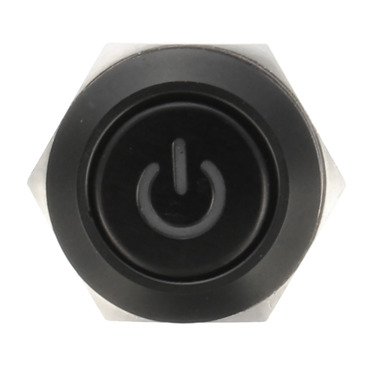 12V 4 Pin 12Mm LED Light Metal Push Button Latching Power Switch