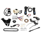 24V 250W Electric Bike Conversion Scooter Motor Controller Kit for 20-28Inch Ordinary Bike Kit - Auto GoShop