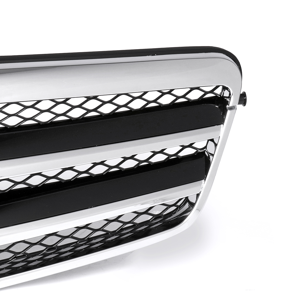 Chrome Silver AMG Style Front Grill Grille for Mercedes Benz W212 E250 E550 E350 E63 AMG 2010-2013