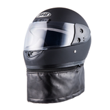 BYB Universal Motorcycle Full Face Helmet with Neck Protection Anti-Fog Breathable - Auto GoShop