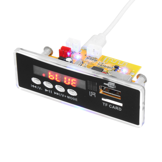 Ultra-Thin Bluetooth 4.2 Car MP3 Decoder Board Amplifier Board Remote Control Kit