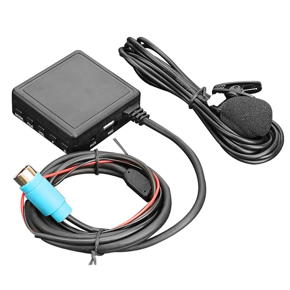 KCE-236B Audio Cable 9870 9872 AUX Audio Input Card Bluetooth U Disk for Alpine - Auto GoShop