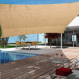 Garden Decor Outdoor Patio Sun Shade Cloth with Grommets Sun Shade Sails Canopy Shelter Cover Sunshades - Auto GoShop