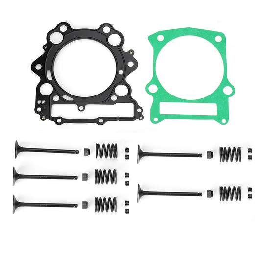 Air Cylinder Gasket Intake Exhaust Valve Spring Kit for Yamaha Raotor 660R YFM660R 4X4 2001-2005