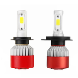 60W 7200LM COB LED Car Headlights Fog Lamp H1 H3 H4 H7 H11 H13 9005 9006 9007 9012 6000K White