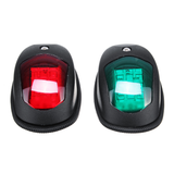 10V-30V LED Side Signal Lamp Navigation Lights for Truck Boat Trailer Van Red Green - Auto GoShop